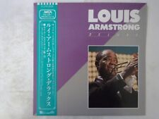 Louis Armstrong Deluxe MCA Records P-11543 Japão VINIL LP OBI comprar usado  Enviando para Brazil