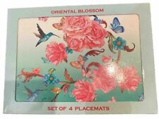 Oriental blossom placemats for sale  SANDWICH