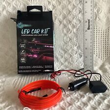 Usado, Kit de tira de luz LED para coche - iluminación interior - brilla rojo - luz ambiental segunda mano  Embacar hacia Argentina
