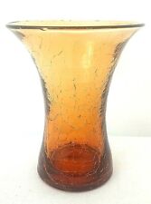 Crackle glass vase for sale  Sylacauga