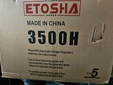 Used, Etosha Generator 3.5kVA Single-Phase Petrol - Site Portable for sale  Shipping to South Africa