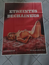 Affiche cinéma etreintes d'occasion  Le Péage-de-Roussillon