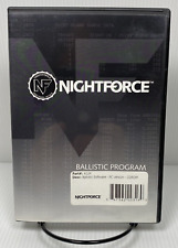 Nightforce Ballistic Program Basllistic Software PC Version CDROM w/ Access Code, used for sale  Shipping to South Africa