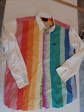 Men's Shirt Faconnable Size 3xl Striped Multi Colour 1108 for sale  Shipping to South Africa