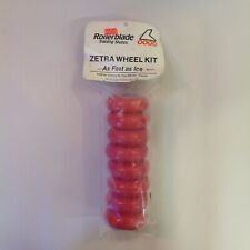 Vintage NOS Zetra Kit de 8 Rodas Patins de Treinamento Rollerblade Rápido Como Gelo Vermelho NHL, usado comprar usado  Enviando para Brazil