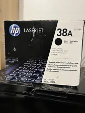 CARTUCHO DE TÓNER NEGRO GENUINO HP 38A Q1338A LASERJET 4200 / 4200L NUEVO CAJA ABIERTA segunda mano  Embacar hacia Argentina