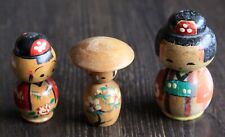 Kokeshi holzpuppen handmade gebraucht kaufen  Eichenzell
