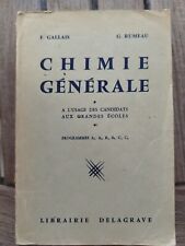 Chimie générale delegrave d'occasion  Le Muy