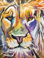 Art expressionism lion for sale  Farmington
