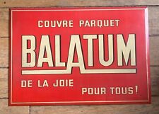 Vintage plaque tôle d'occasion  Reims