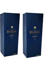 Dos botellas de whisky escocés mezclado Johnnie Walker etiqueta azul E. 750 ml. con estuche original. segunda mano  Embacar hacia Argentina