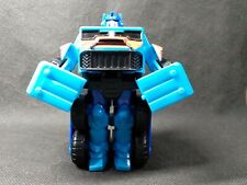 Transformers Rescue Bots Optimus Prime Blue Artic Snowplow  Playskool Heroes, used for sale  Pendleton