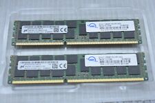 x2 MT36JSF2G72PZ-1G9E1HG Micron 16GB PC3-14900R-13-13-E2 Memory Stick RAM Module for sale  Shipping to South Africa