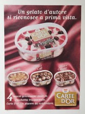 Pubblicita carte gelato usato  Ferrara