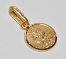 9CT GOLD ST CHRISTOPHER PENDANT - NEW - SOLID 9K GOLD for sale  Shipping to South Africa