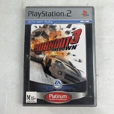 Burnout 3 Takedown Sony PlayStation 2 PS2 jogo PAL frete grátis comprar usado  Enviando para Brazil