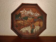 Tableau assiette bois d'occasion  Perpignan-