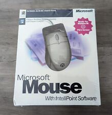 Mouse Microsoft antigo 2.0 (serial) com IntelliPoint novo software caixa aberta comprar usado  Enviando para Brazil