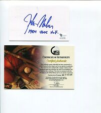 John Naber US Olympic Gold Silver Swimmer USC Trojans Signed Autograph COA for sale  Shipping to South Africa