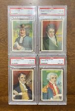 1920 D117 Weber Baking Famous Men 4 Card Lot! PSA GRADED 🔥 for sale  Shipping to South Africa