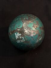 Crown Sporting Goods 3.63kg (8lbs) Cast Iron Shot Put Ball, Green Finish, used for sale  Shipping to South Africa