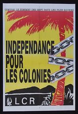 Affiche independance colonies d'occasion  Nantes-