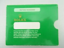 Rolex green paper gebraucht kaufen  Heide