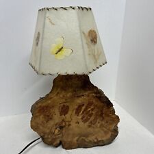 Wood burl lamp for sale  Lawrenceville