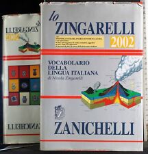 Zingarelli 2002. vocabolario usato  Ariccia