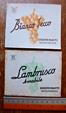 Lotto etichette lambrusco usato  Faenza