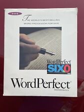 Windows WordPerfect Version 6.0 Word Processor Software Vintage DOS for sale  Shipping to South Africa