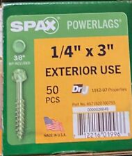 Spax power lag for sale  Edgerton