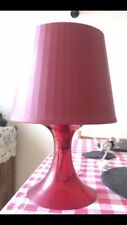 Lamp table red for sale  LONDON