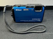 Usado, Câmera Nikon COOLPIX AW110 Impermeável 16MP, Azul, WiFi, GPS, Full HD /NS comprar usado  Enviando para Brazil