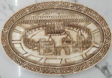  Mughal islâmico feito à mão osso de camelo painel de vista arquitetônica Caaba em Meca comprar usado  Enviando para Brazil