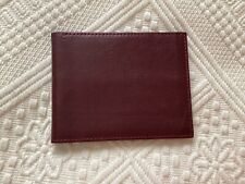 Vintage burgundy leather for sale  MILTON KEYNES