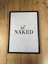 Get naked framed for sale  LONDON