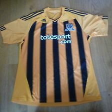 Camisa de futebol masculina Hull City FC 2010 11 temporada casa 2XL LEIA!!! Inc UK P+P, usado comprar usado  Enviando para Brazil