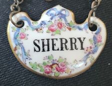 Antique porcelain sherry for sale  Shipping to Ireland