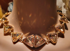 gold colored choker necklace for sale  Los Angeles