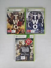 Lote de 3 jogos de aventura e guerra Army of Two XBOX 360 muito raros PAL comprar usado  Enviando para Brazil