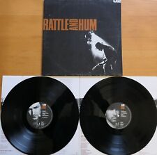 U2 Rattle And Hum 1988 2LP Gatefold Vinyl + inners Island U27 comprar usado  Enviando para Brazil