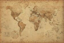 Map antique style for sale  LEICESTER