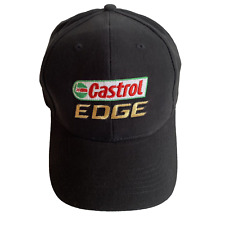 Chapéu boné esportivo Castrol Edge preto bordado 6 painéis gancho e laço ajustável motor comprar usado  Enviando para Brazil