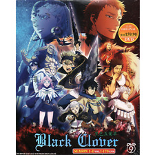 Black Clover temporada 1-5 (episódios 1-170) conjunto completo DVD dublado em inglês  comprar usado  Enviando para Brazil