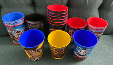 Vasos de plástico para beber de 17 personajes, vendidos en juegos, autos, Disney, Ninjago segunda mano  Embacar hacia Argentina