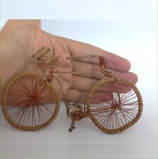 Bicicleta, minibicicleta, cobre, feita à mão, antiga, bicicleta, bicicleta" comprar usado  Enviando para Brazil