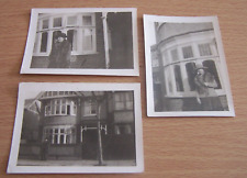 3 Vintage Photos Woman outside House in Harrow 1923 London for sale  Shipping to South Africa