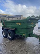 Ton dump trailer for sale  BUXTON