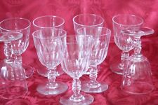 Antique crystal glasses d'occasion  Expédié en Belgium
